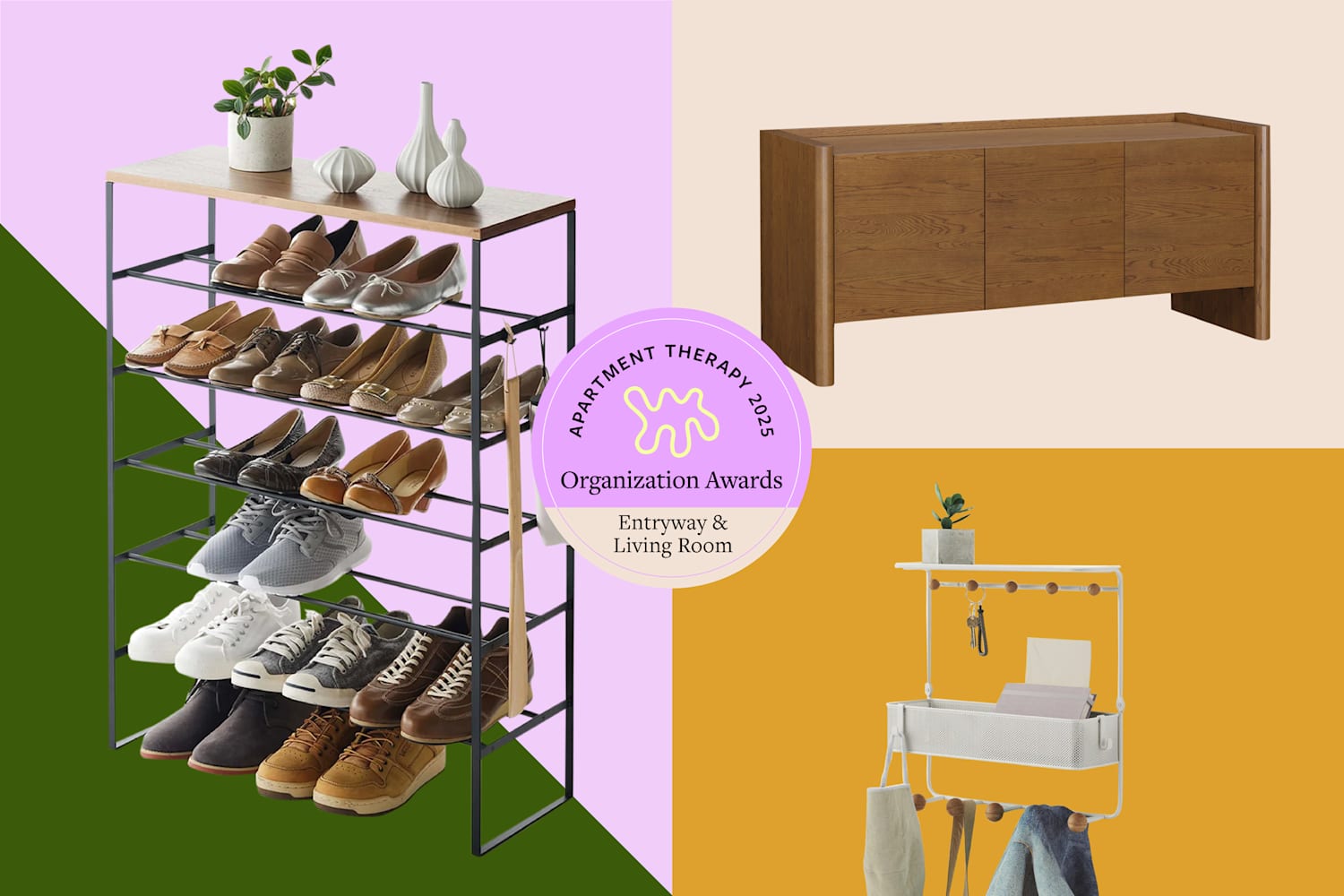 4 Organizers That Make a Huge Difference in Living Rooms (and Entryways!)