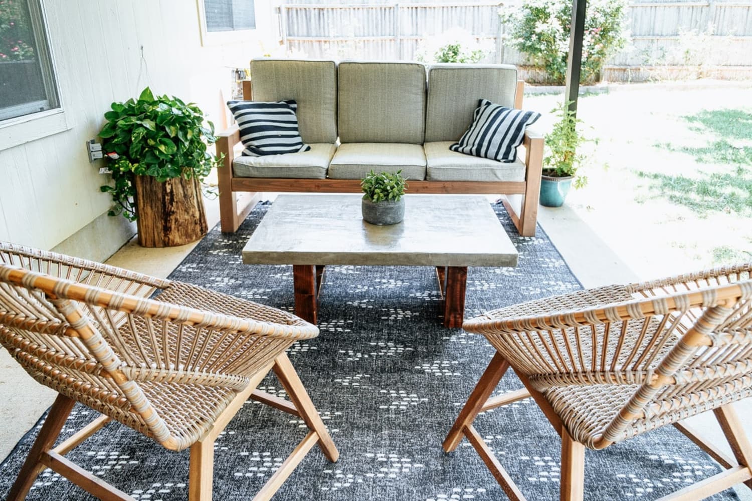 How to build a simple DIY side table with just a few tools and lumber