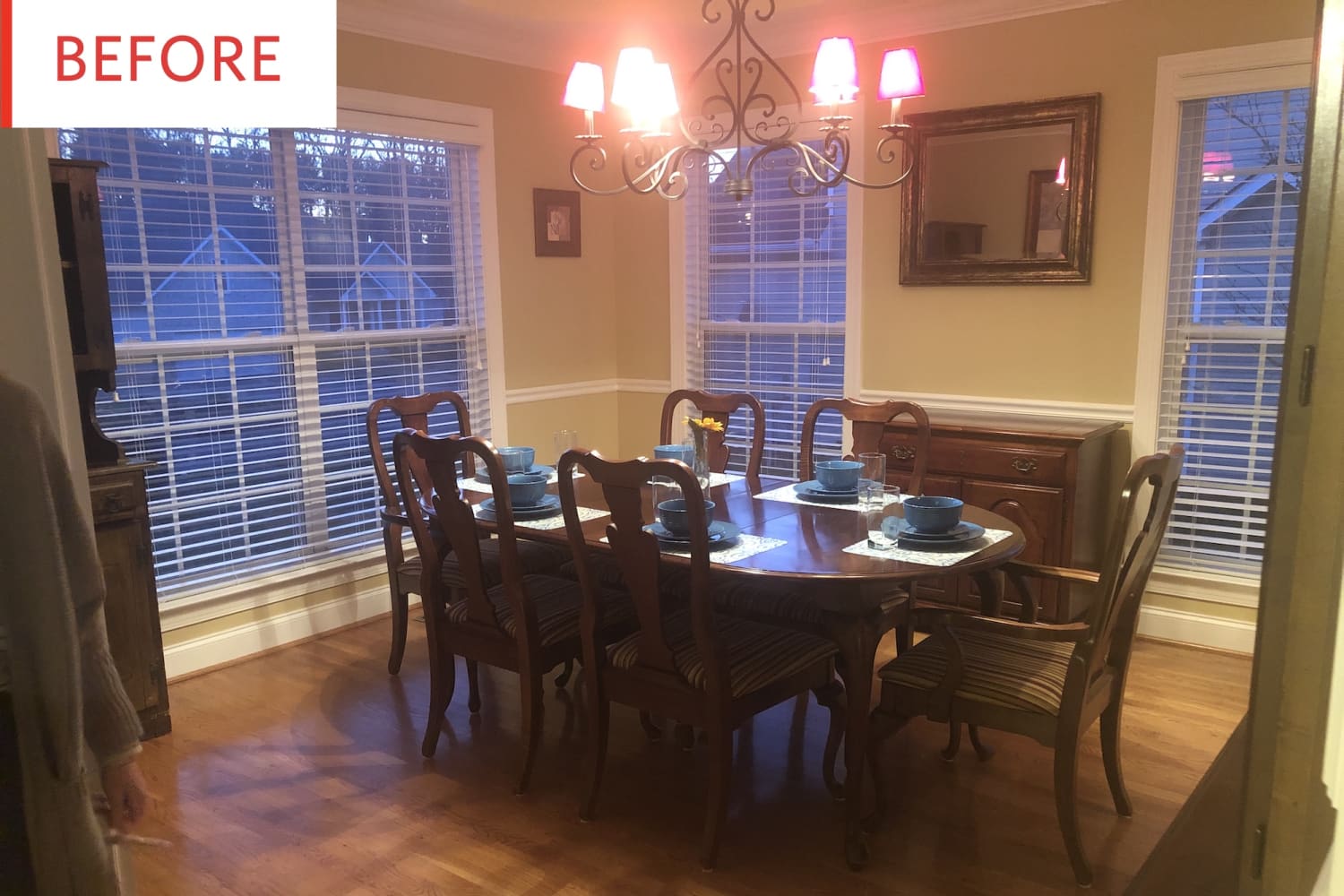 Transforming a Dated Dining Room: How Slate Gray Paint Brought New Life to a Nashville Home