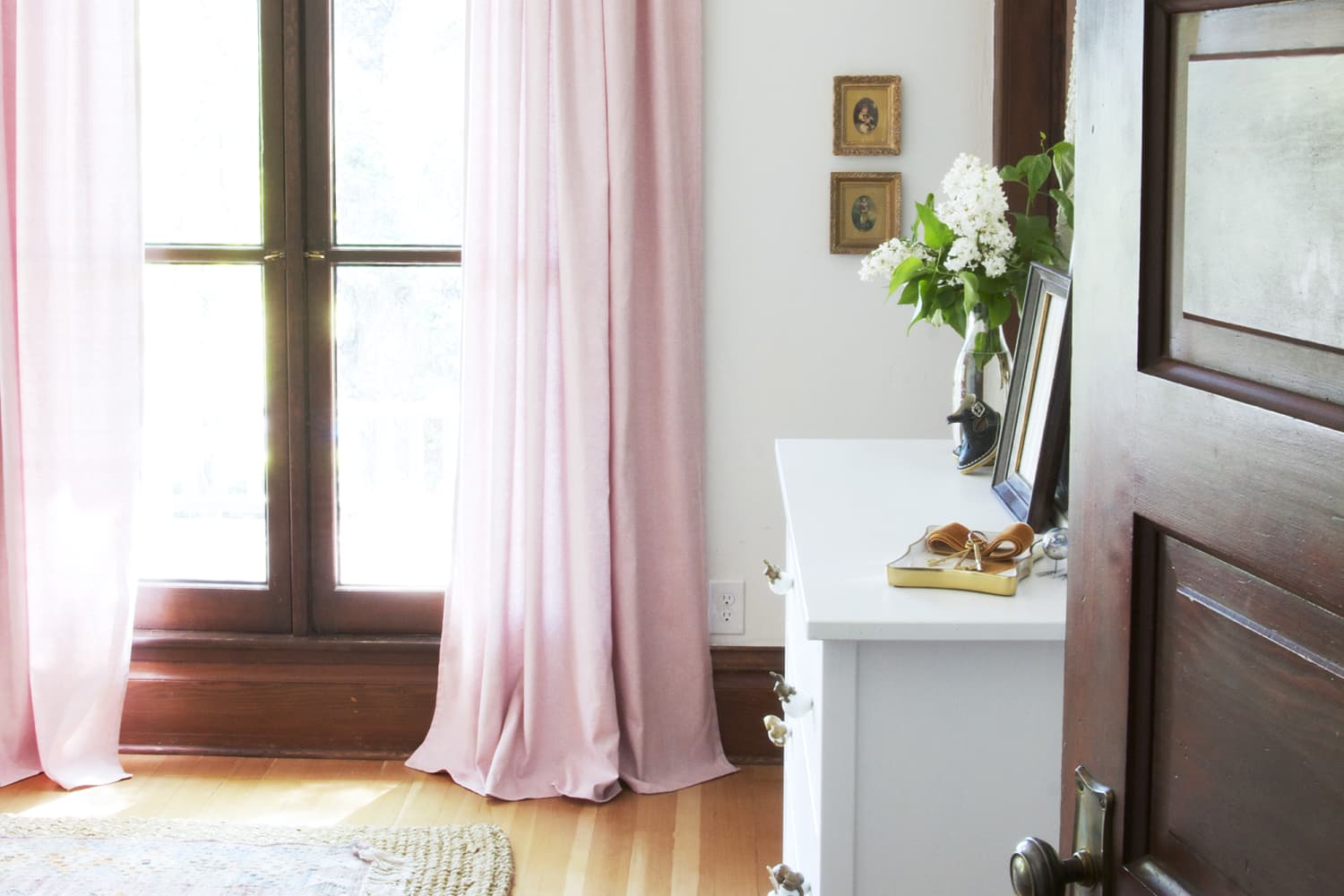 Ready Made Plain Tailored Voile Window Door Scarf Curtain Valance Tulle 2 SIZES 