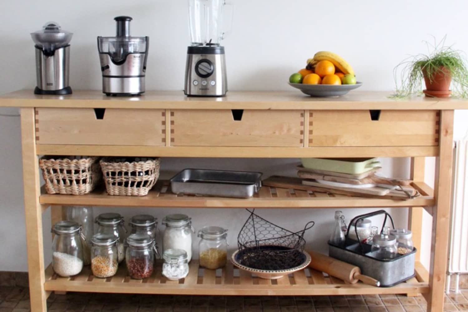 Need more storage in the kitchen? Add suspended shelves - IKEA Hackers