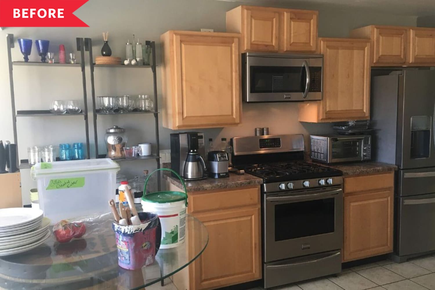 $3000 Farmhouse Kitchen Redo with IKEA Cabinets ...