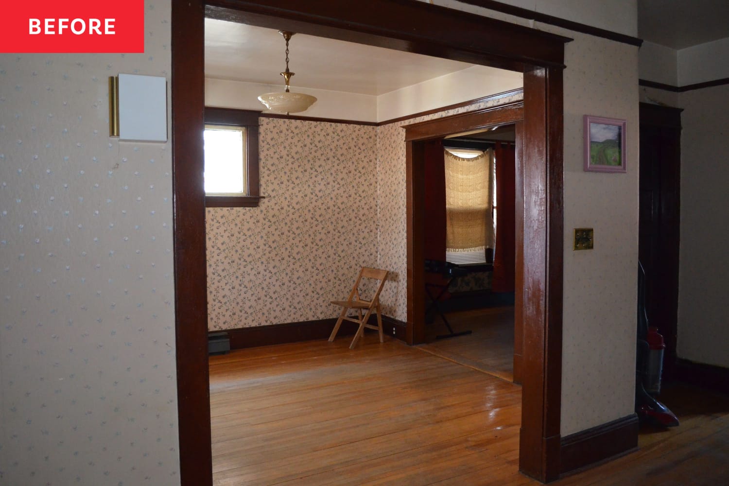 Before and After: A 100-Year-Old Dining Room Gets a "Romantic" and "Moody" Makeover
