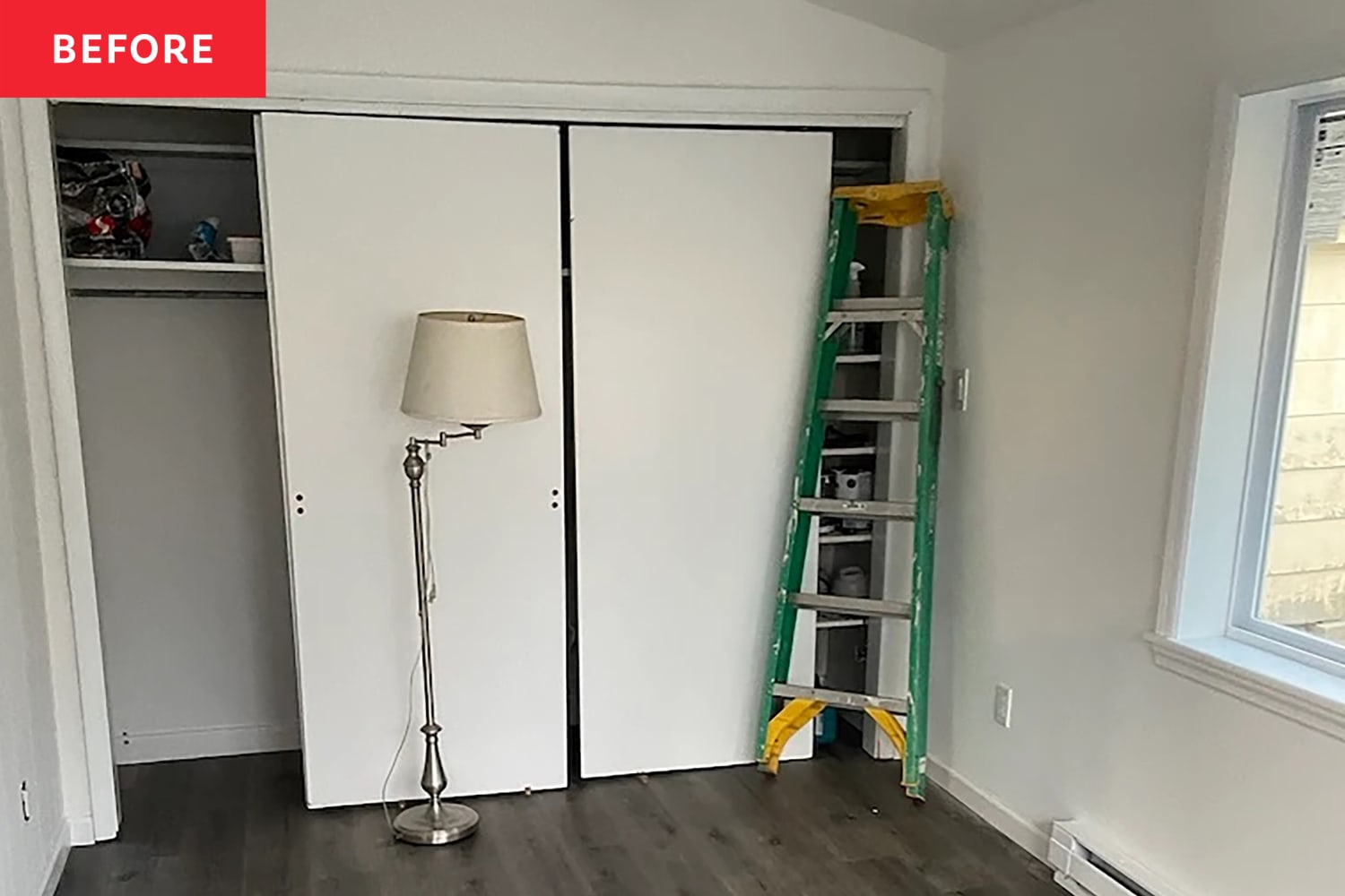 A Plain Living Room Gets a Warm, Blush-Toned DIY Makeover