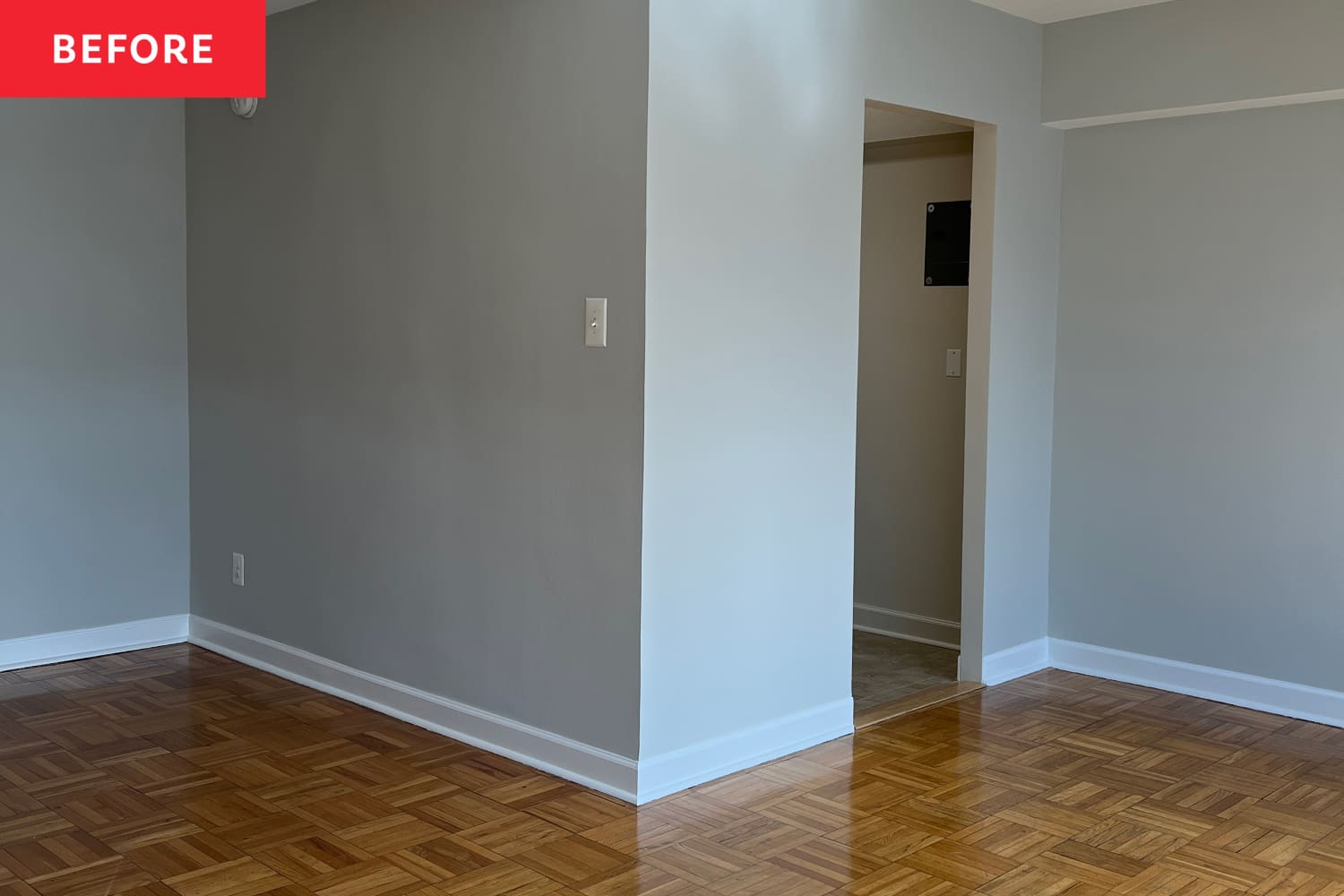 Before and After: A Simple IKEA Trick Makes a Studio Feel Like a One-Bedroom