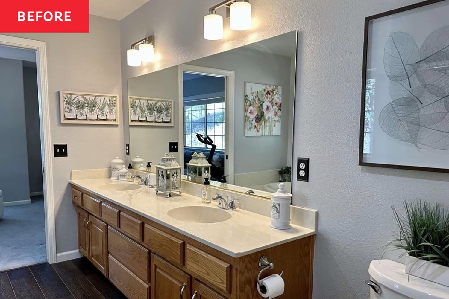 Budget Bathroom Makeover: How a $1,000 DIY Redo Transformed a Dingy 90s Space