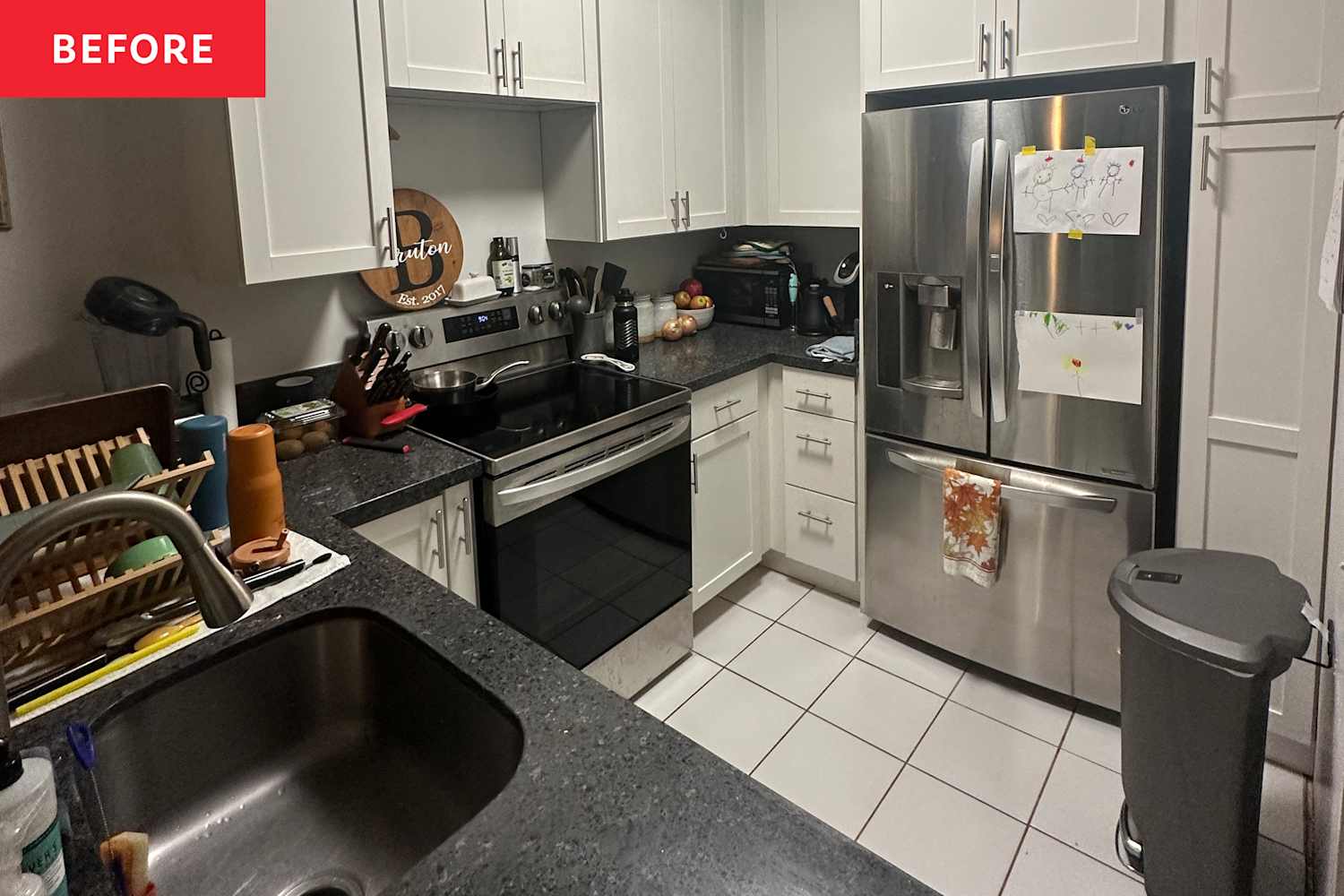 A "Cramped," "Ugly" Kitchen Gets an Airy, Modern Makeover