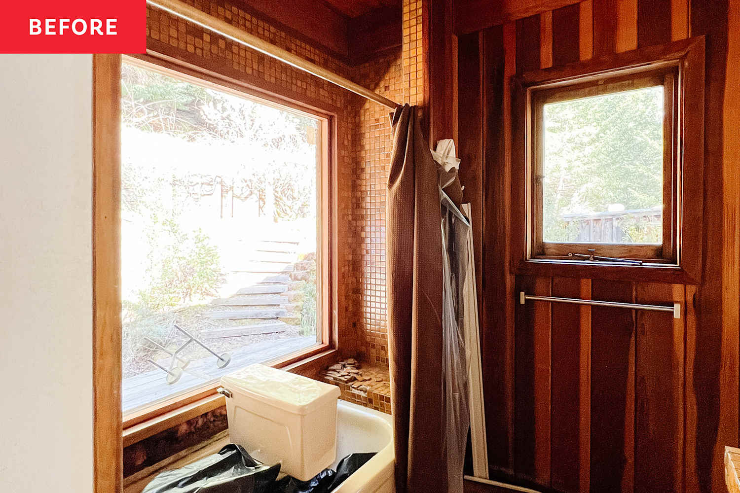 This Bathroom Created a Sanctuary by Marrying the Old with the New