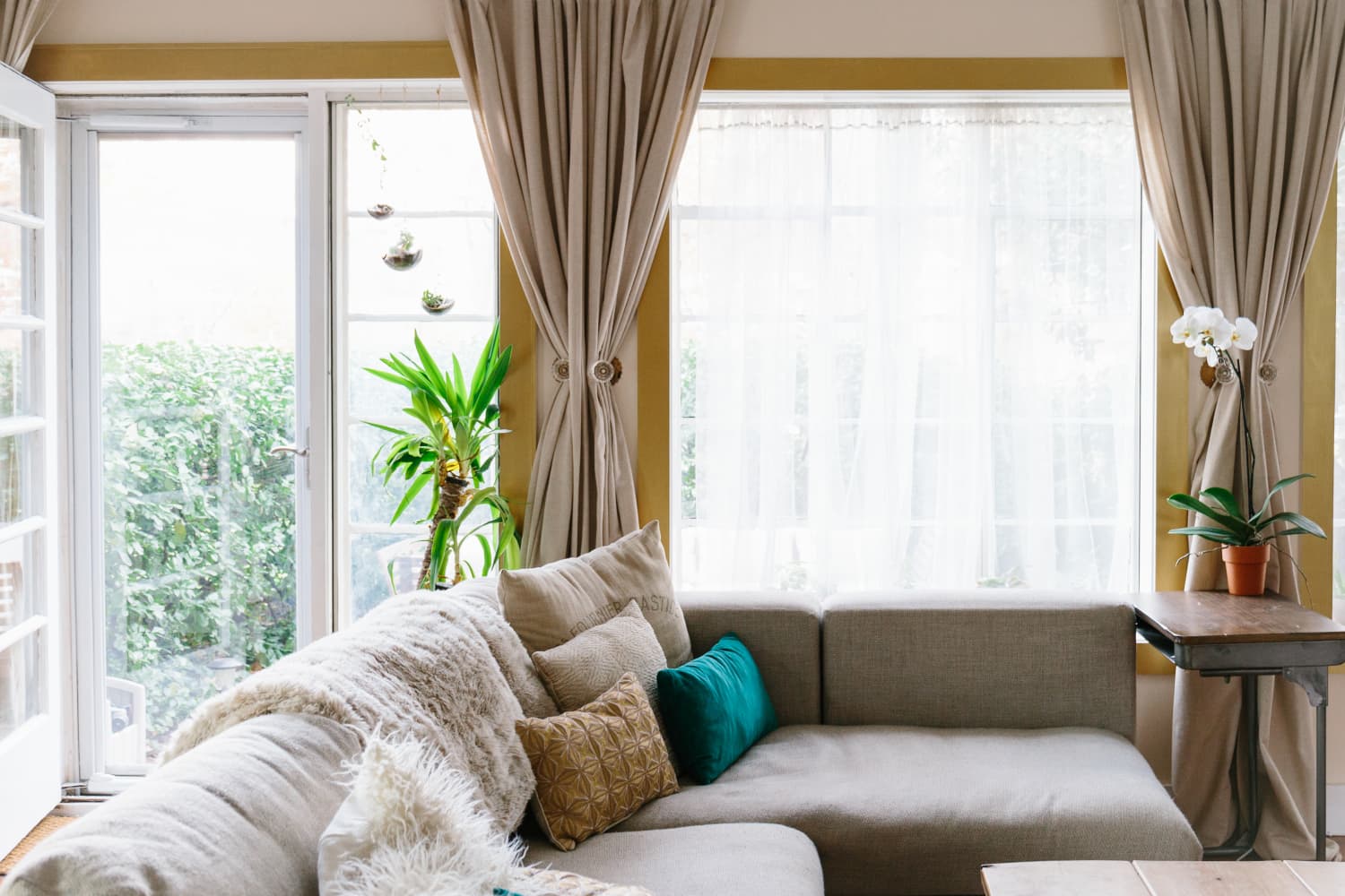 I Found the Easiest $5 Trick for Making My Curtains Look Custom