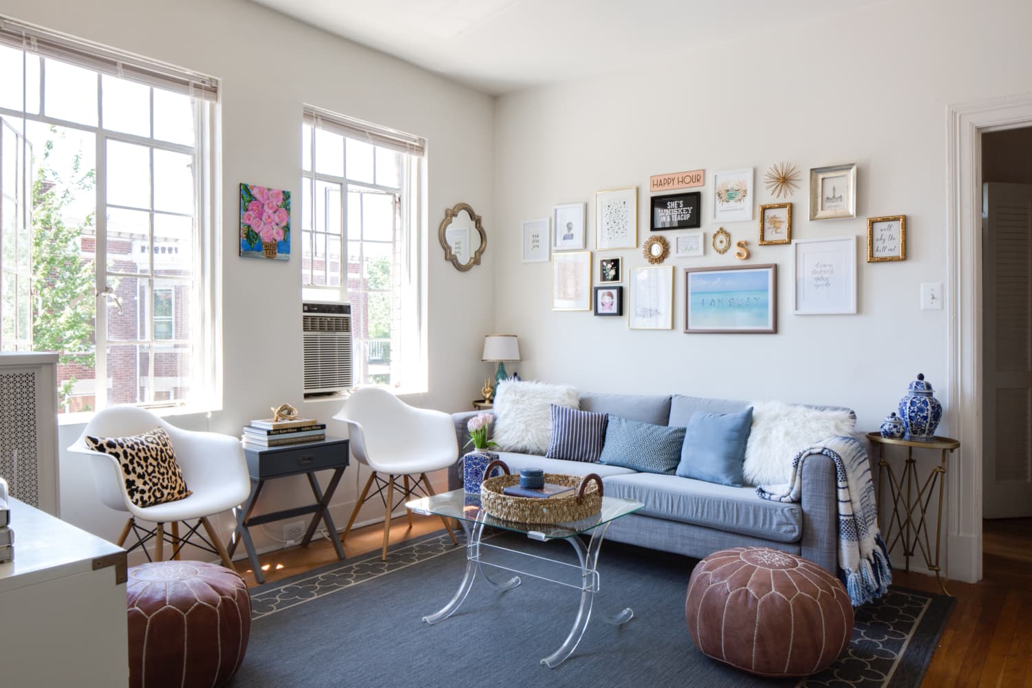 I Had an Ugly Plug in the Middle of My Wall - Here's How Designers Suggest I Work Around It