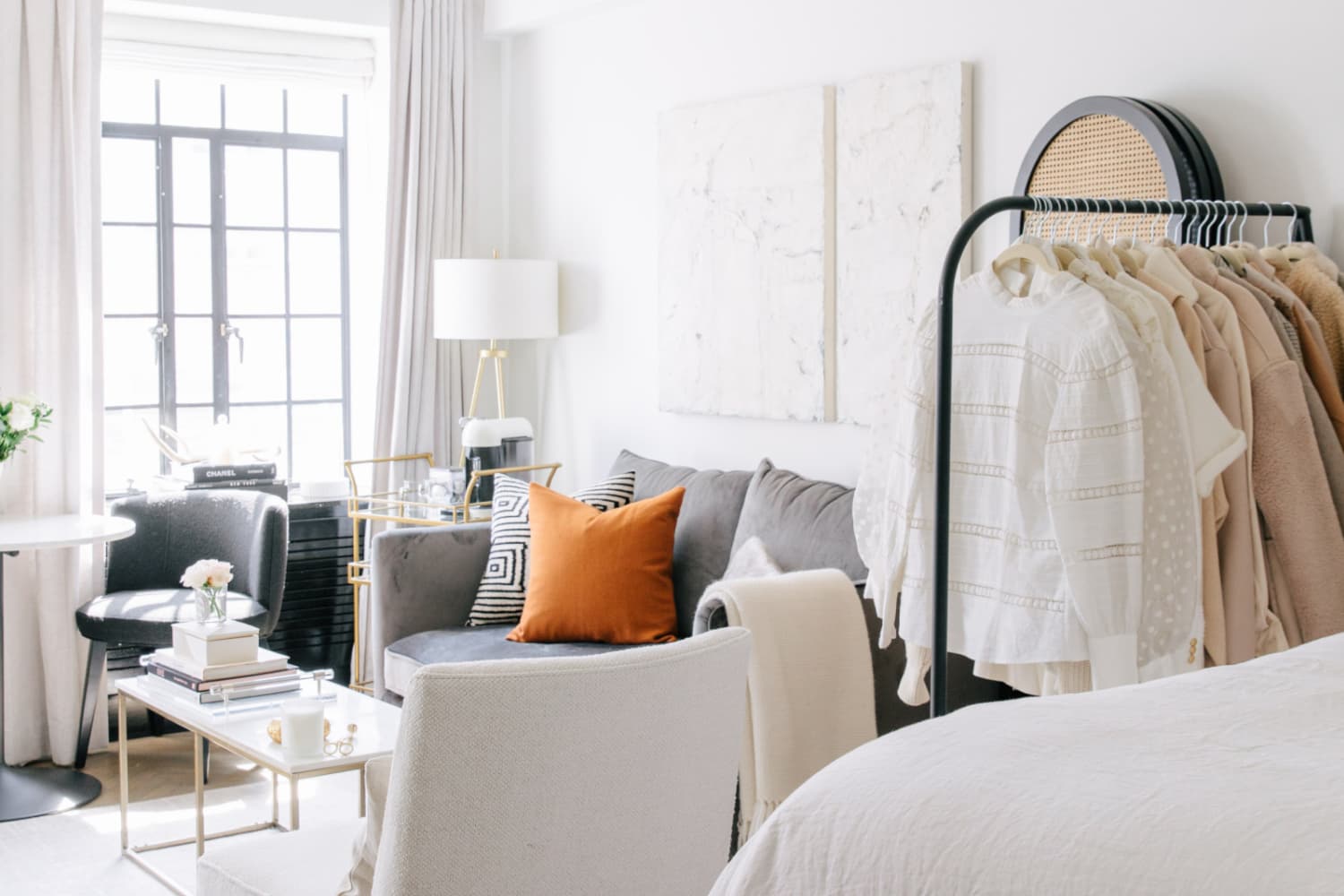 CLEAN AND DECORATE WITH ME  COZY GLAM CHANEL BEDROOM 
