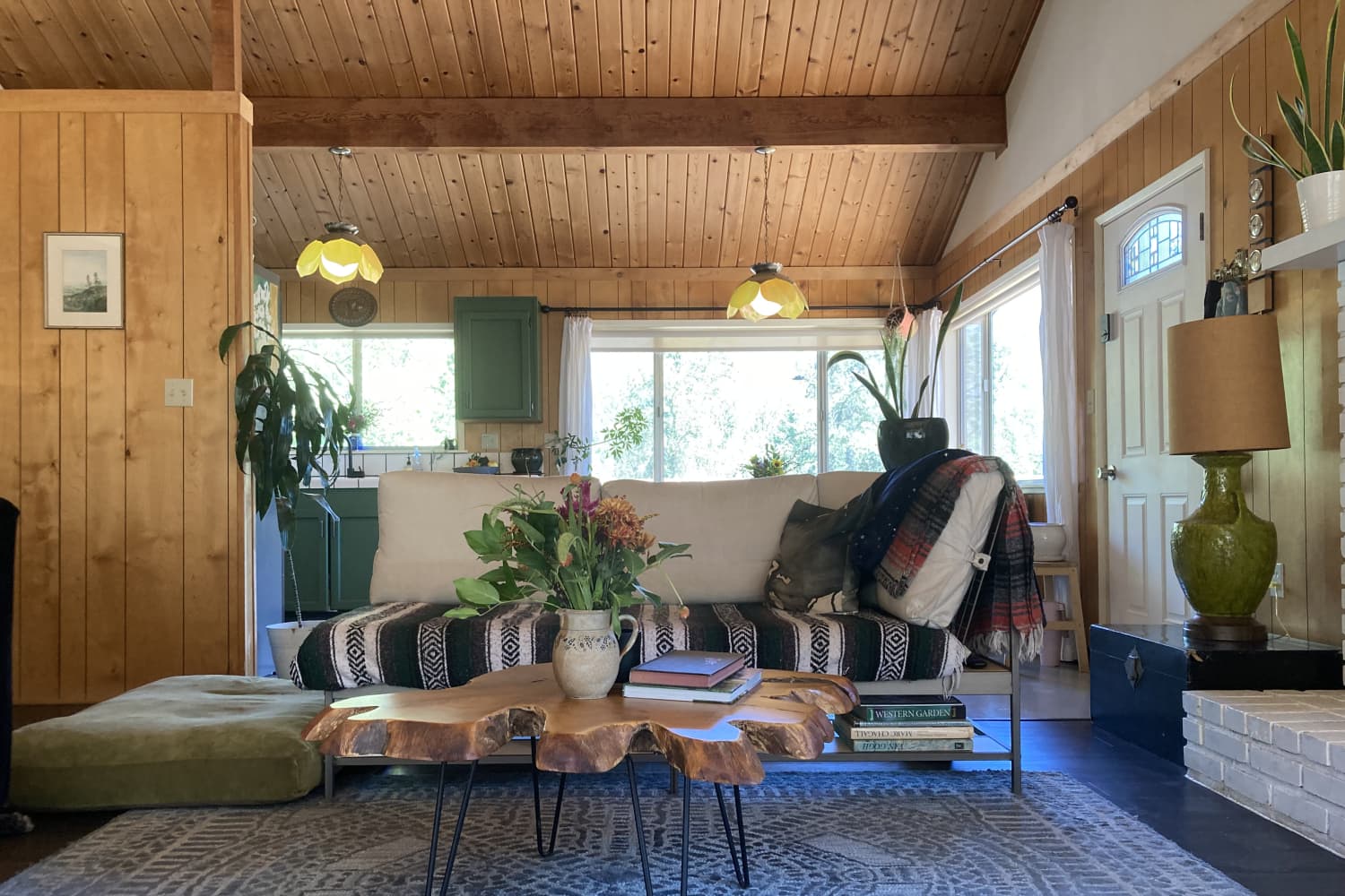 A Cozy Cabin in the Mountains Is Filled With Vintage Finds From Old Owners