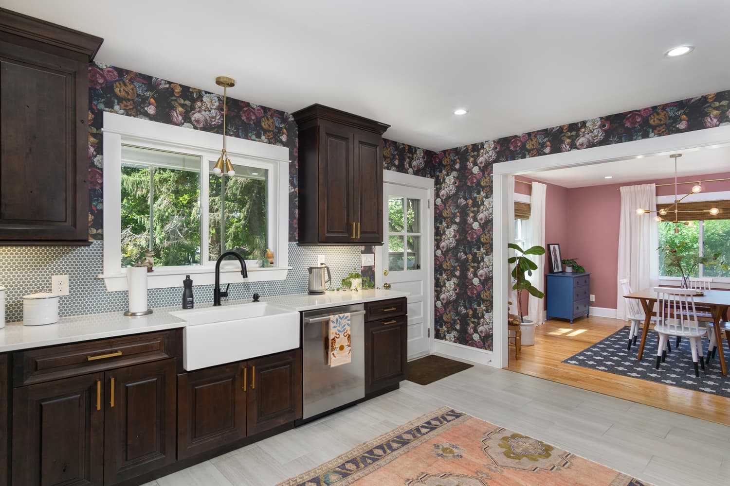 Playful Prints Meet Bold Colors in This Asheville Home