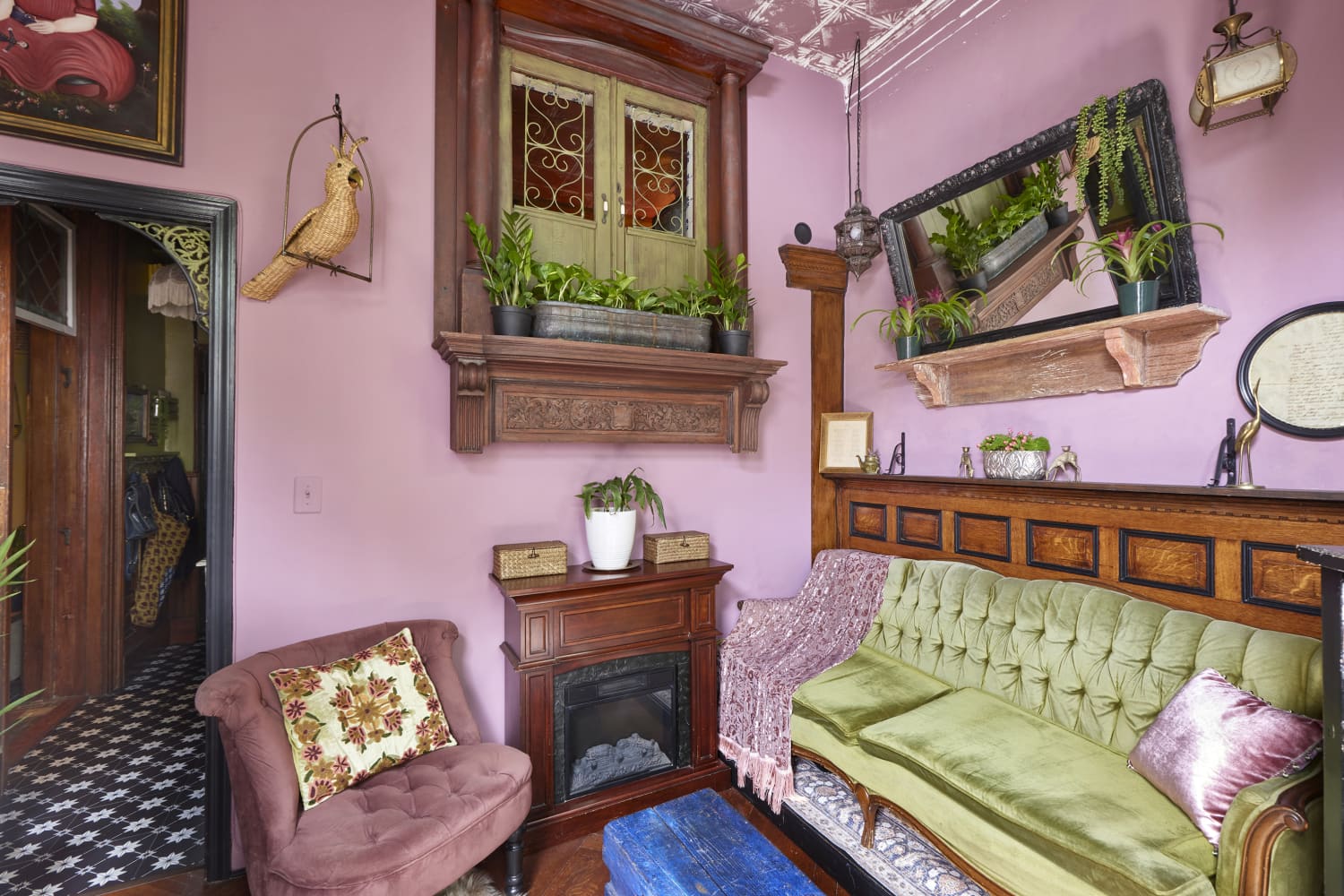 New Yorkers Split Their 1-Bedroom into 2 by Lofting the Bed