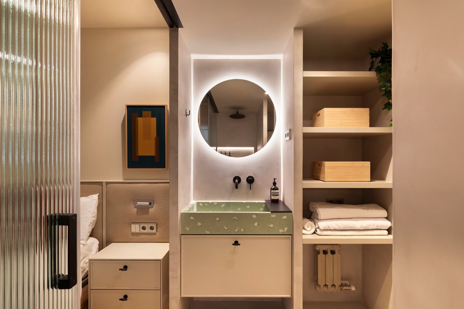 I Put a Dish-Drying Rack in My Tiny Bathroom, and It Changed Everything