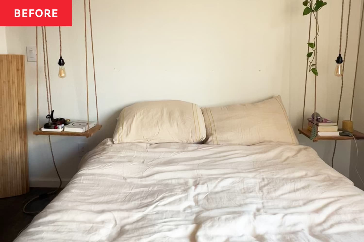 This Cozy Bedroom Transformation Cost Just $250 - No New Furniture Needed