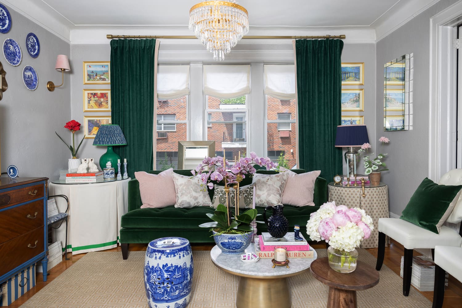 This $14 DIY Made a Crystal Chandelier Look *Even More* Luxe