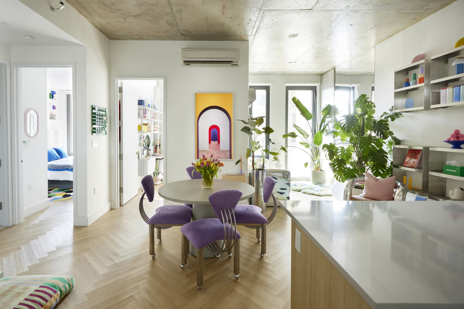 This Stylish Hosting Find Fits 4 Guests in Cramped Spaces (and Folds Away!)