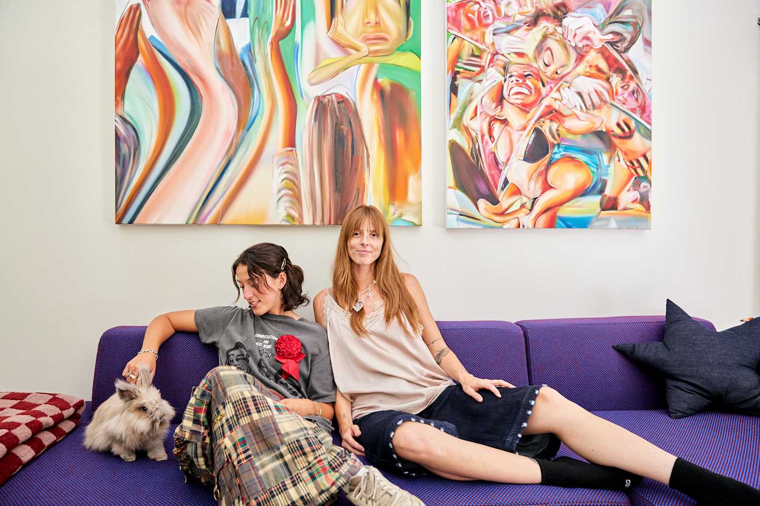 Unexpected Details Are Everywhere in the Wildly Fun LA Home of Two Besties (and a Bunny!)
