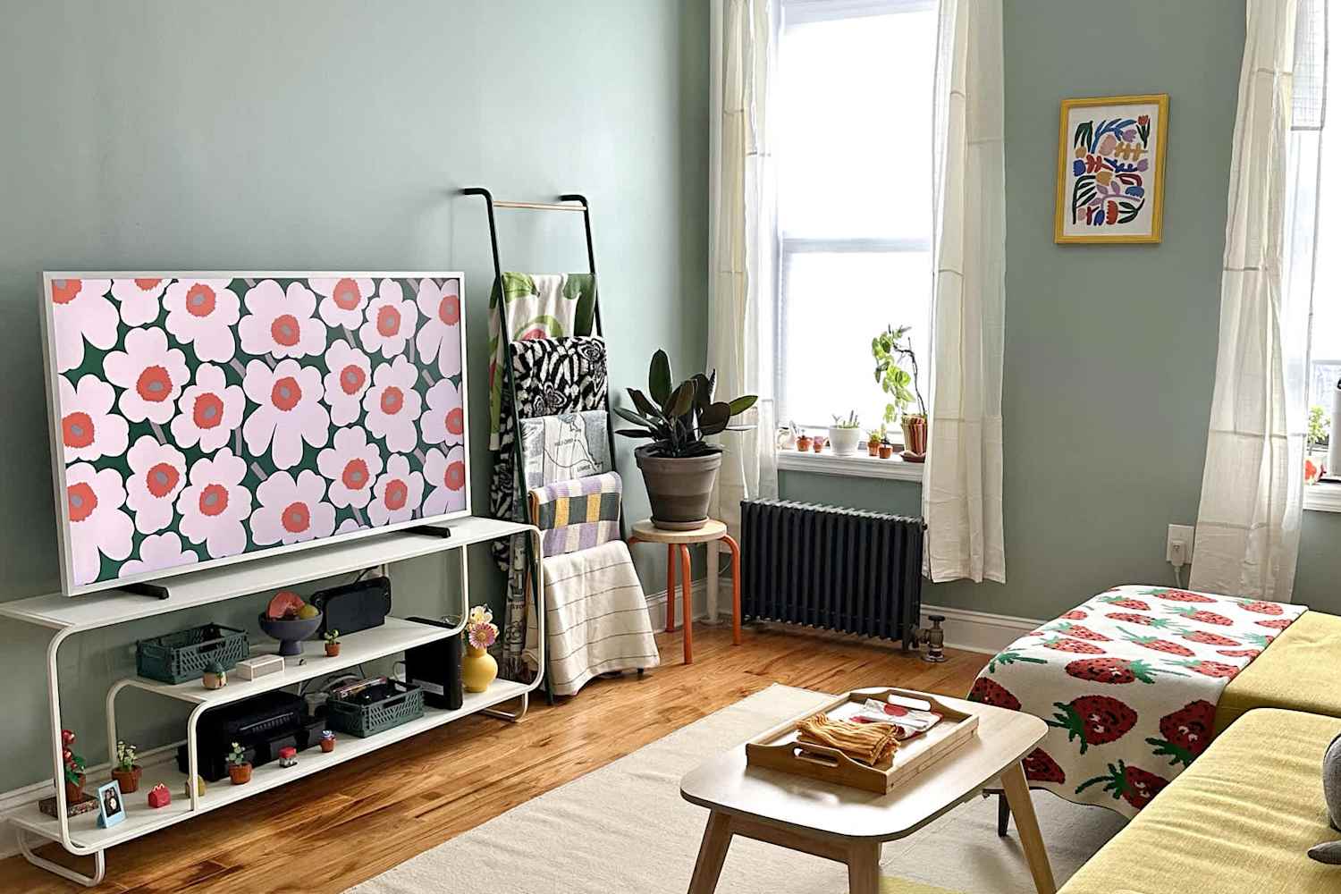 This Artist Transformed a "Typical Empty" NYC Rental in Just Two Months
