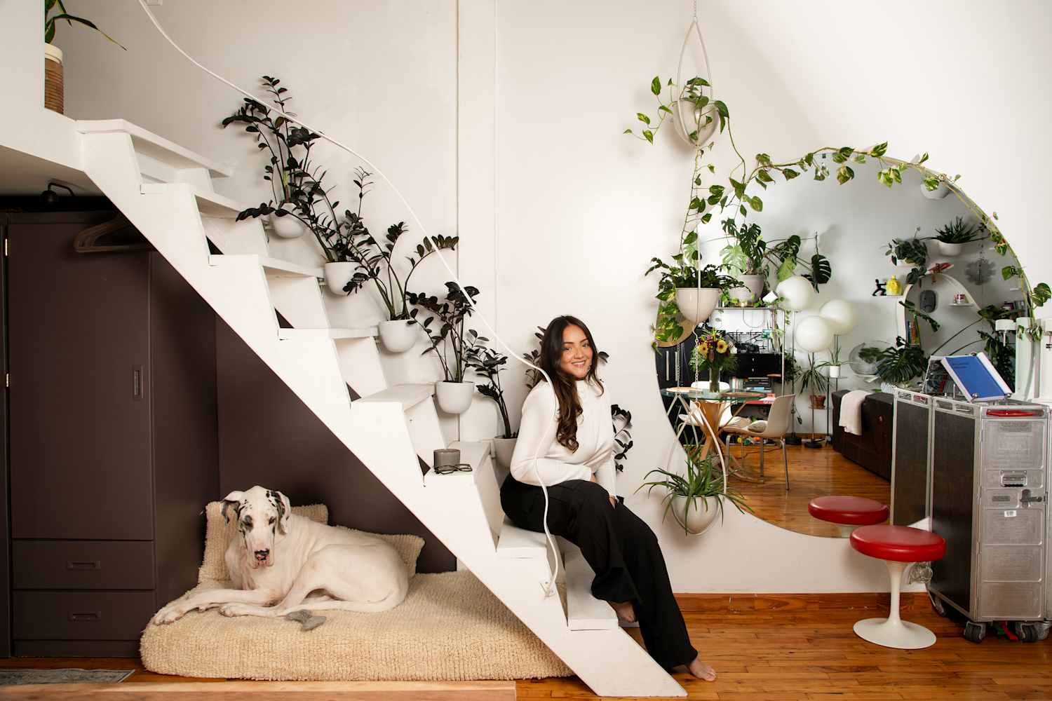 A 580-Square-Foot NYC Studio Feels Like 1,000 (Thanks to Hidden Storage Everywhere)