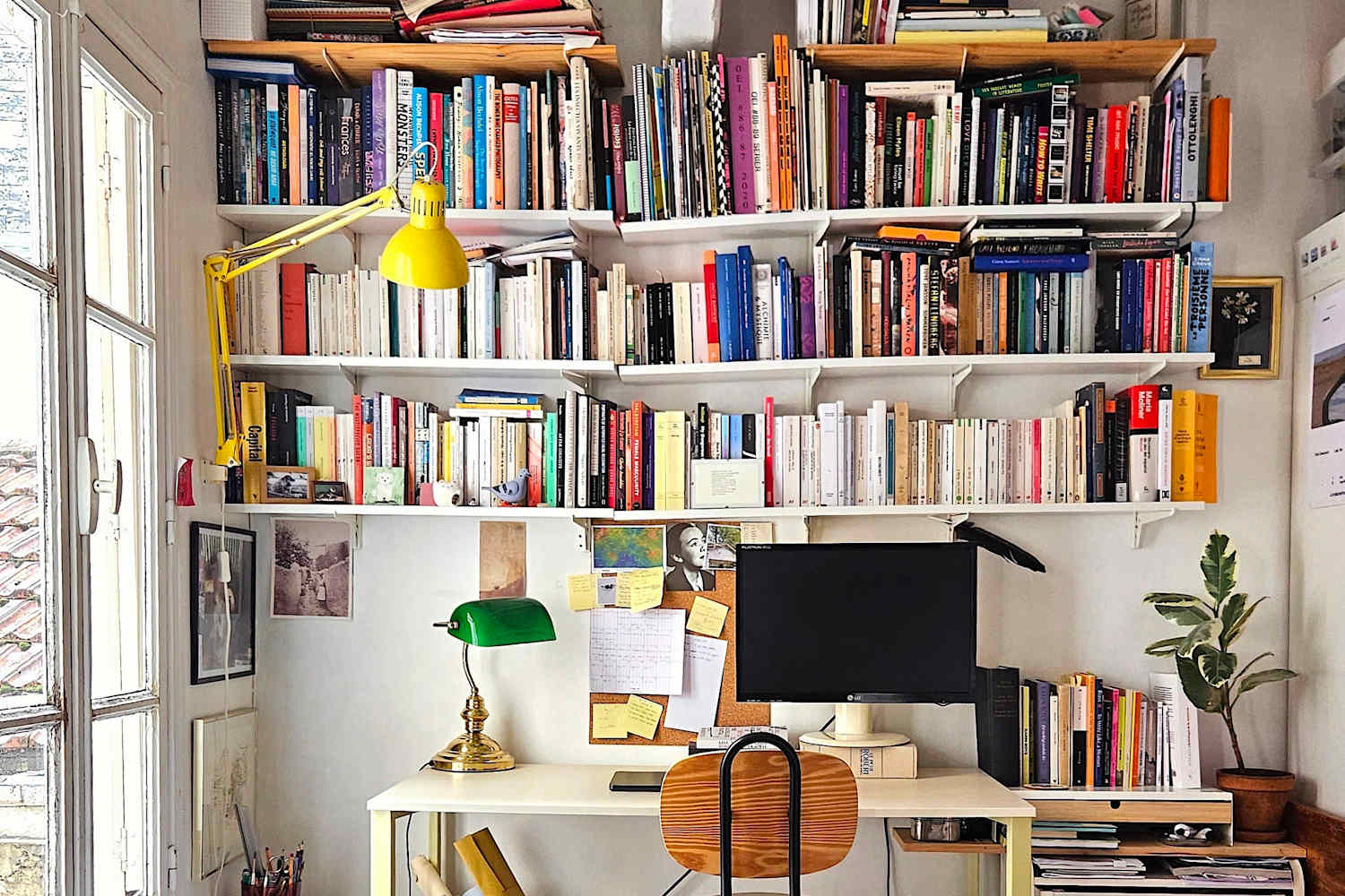 For 10 Years, This Renter Has Created a Cozy, Warm Home in a 195-Square-Foot Paris Studio