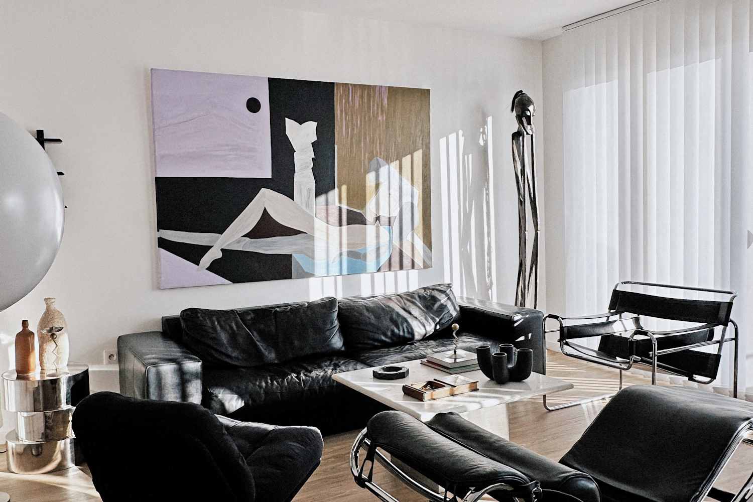 You'd Never Guess IKEA Plays a Big Role in This Small Postmodern-Inspired Apartment