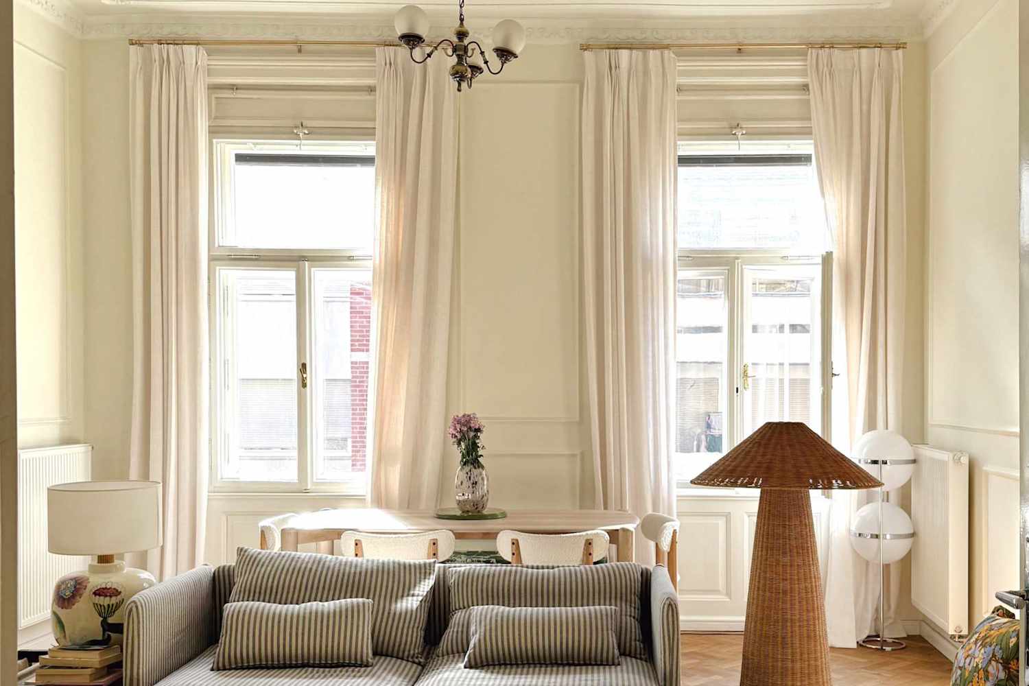 An Artist Transformed This 129-Year-Old Apartment With Charming IKEA Hacks