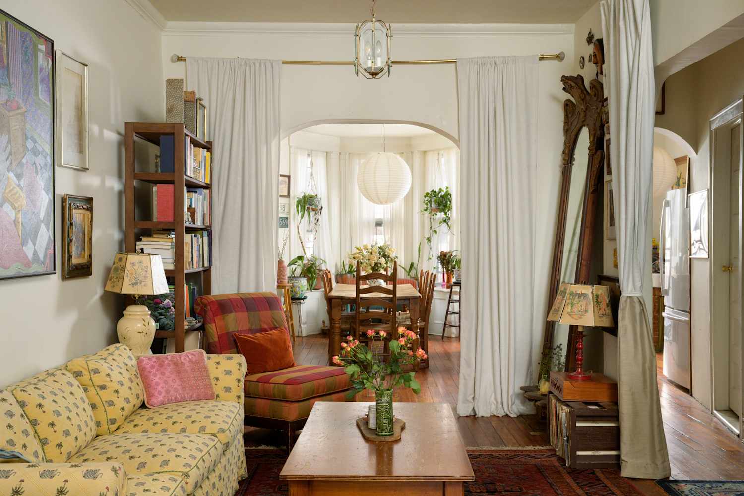 A Former Tenant Bought Her Brooklyn Townhouse and Its Rare Freestanding Kitchen (There Are No Built-in Cabinets!)
