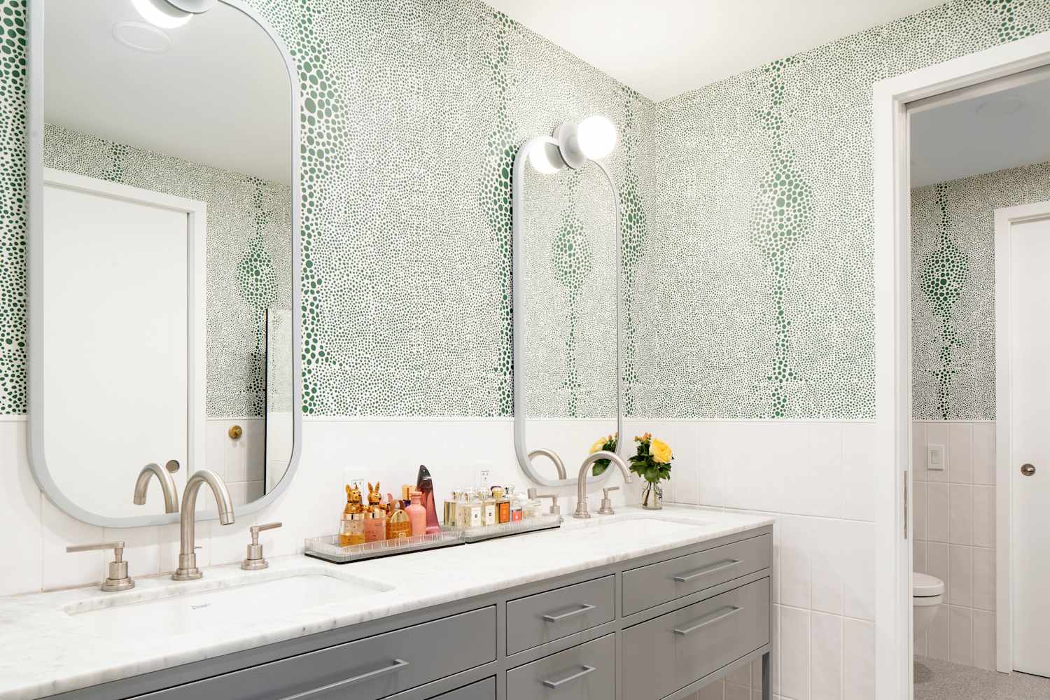 How to Use Vintage Ice Buckets for Bathroom Storage
