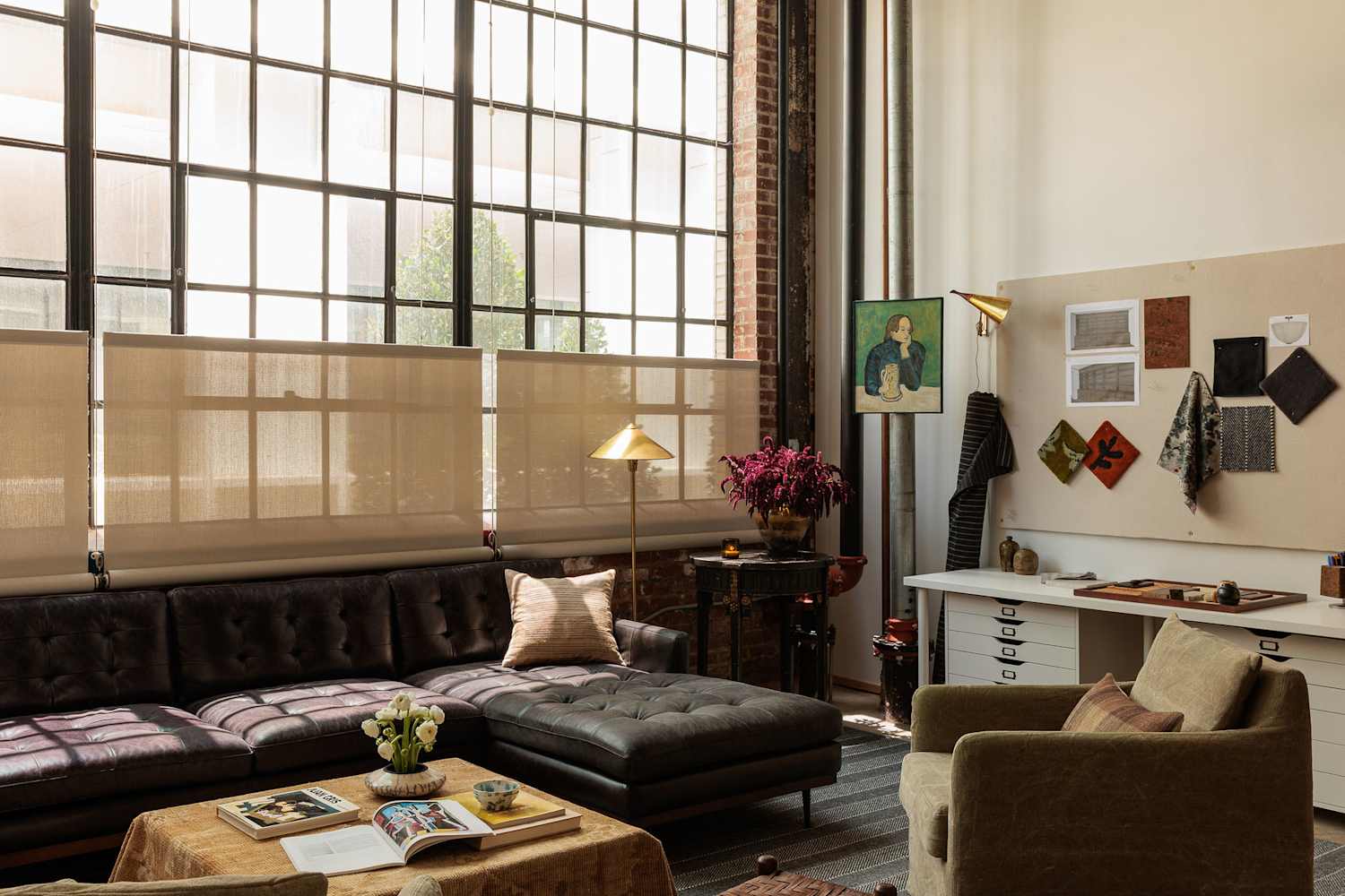 An Interior Designer's Loft Has a $71 "Secret" and It's the Most Chic Clutter Solution