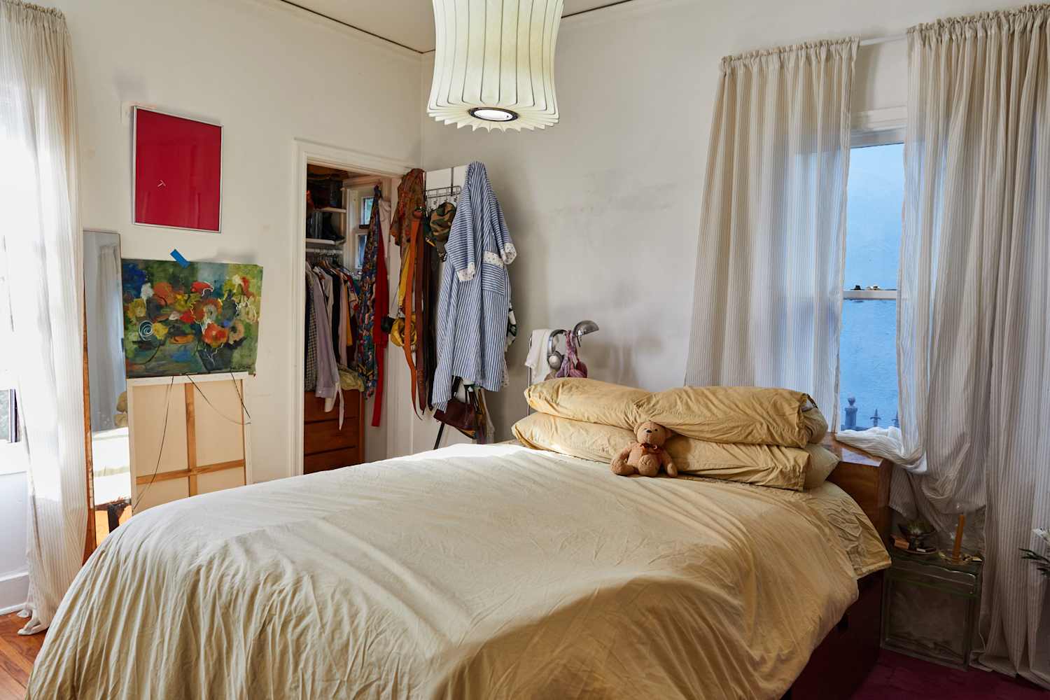 I Put This Storage Gem in My Bedroom, and It Created an Instant Closet