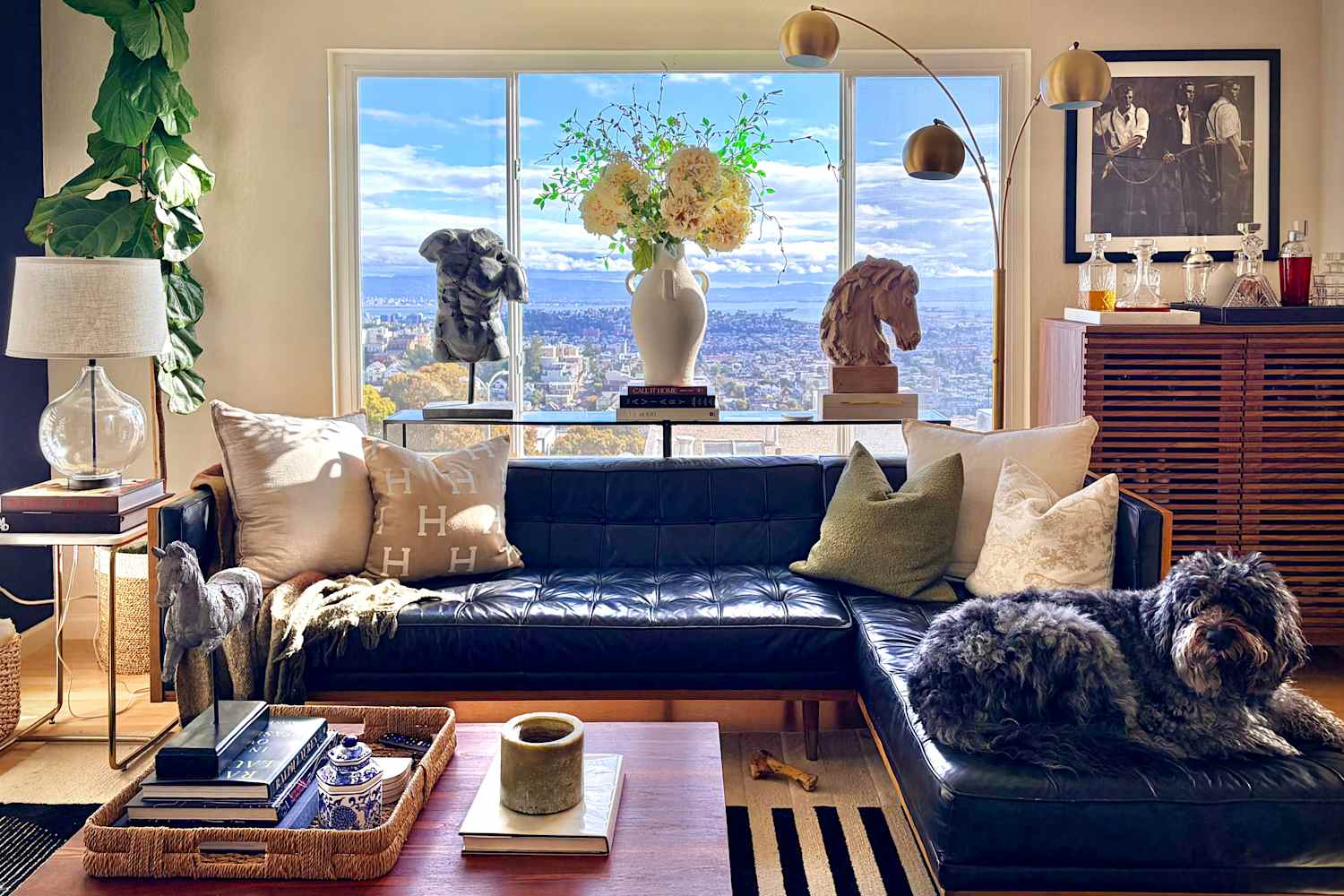 This Renter Turned a 560-Square-Foot Apartment into a Home in 4 Days - After Fire Took His Home of 11 Years