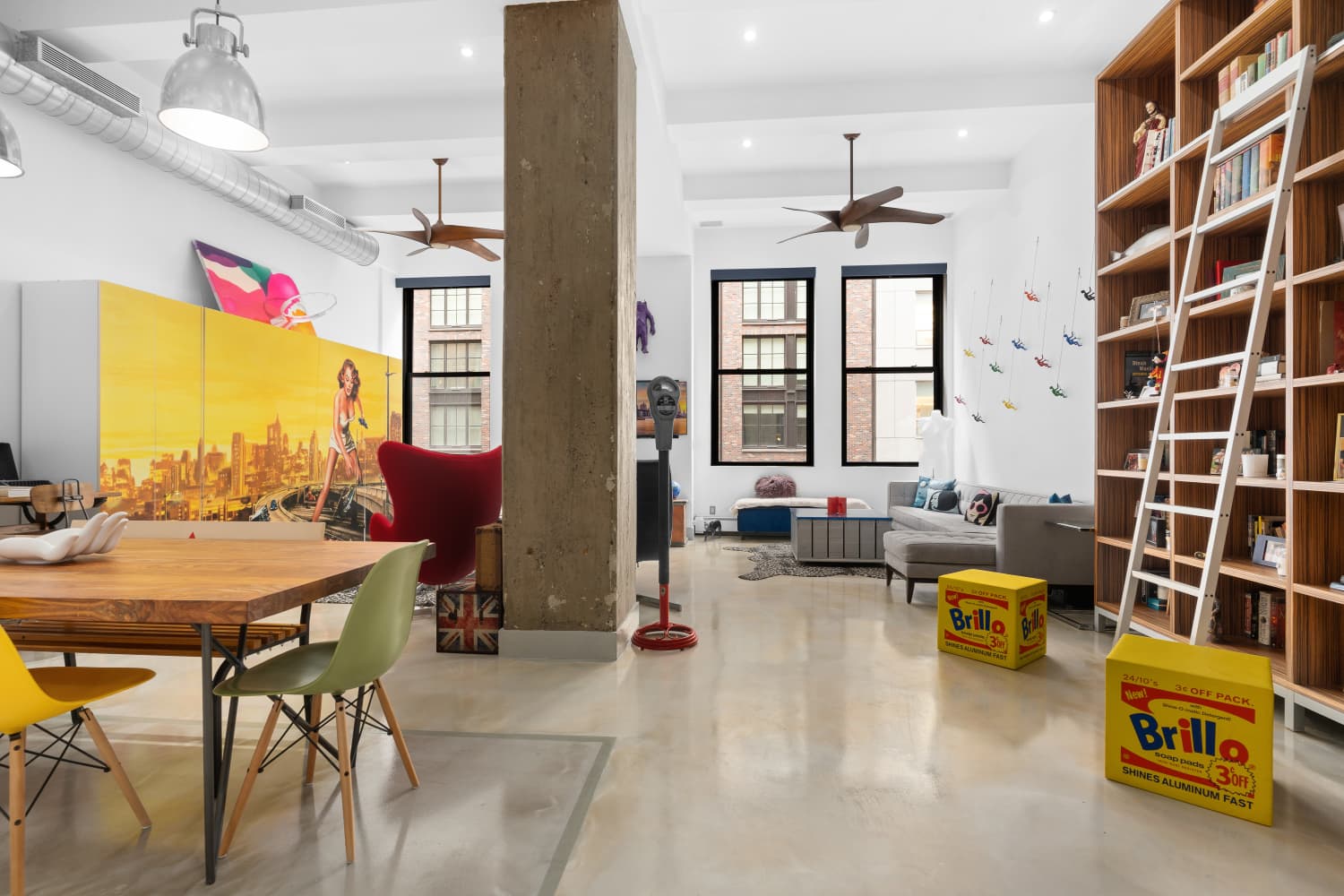 Peek Inside the Colorful NYC Loft That’s Home to the Owner of Cubbyhole