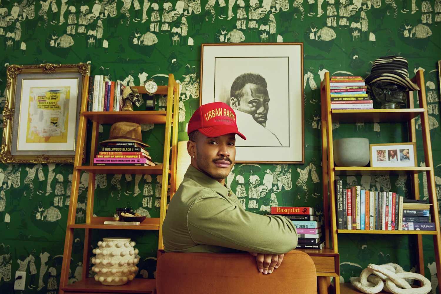 This Writer-Actor Designed His LA Home Office to Be the Star of His Home