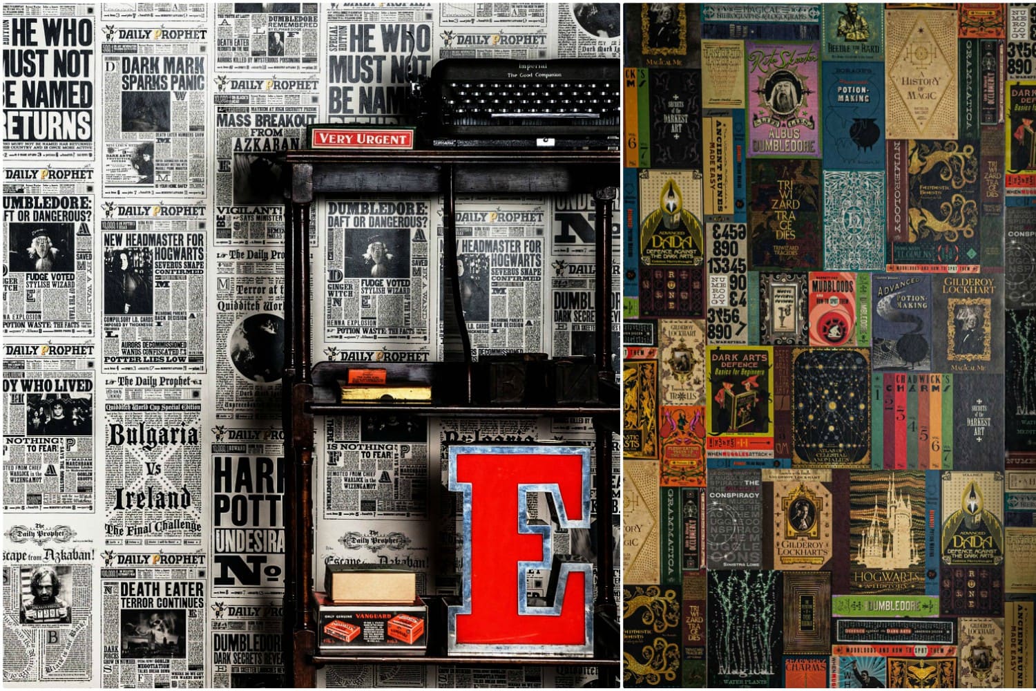 Turn Your House Into Hogwarts With Harry Potter Wallpaper Apartment Therapy