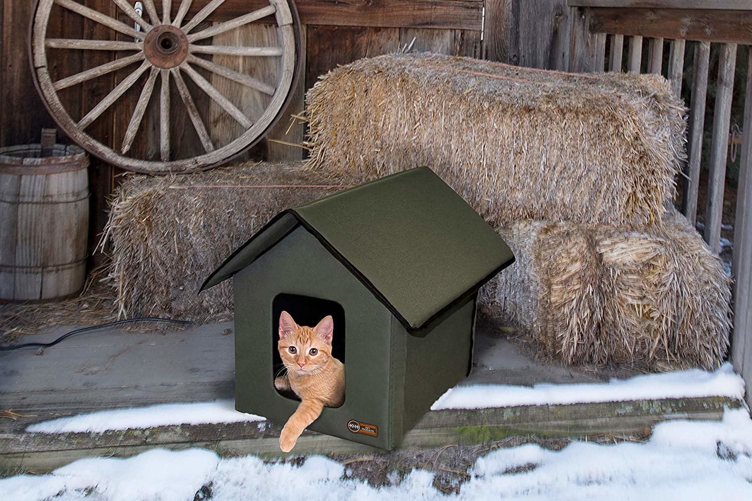 Heated Insulated Cat House Amazon | Apartment Therapy