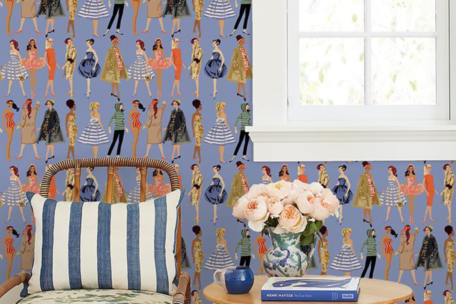 barbie wallpaper for bedroom