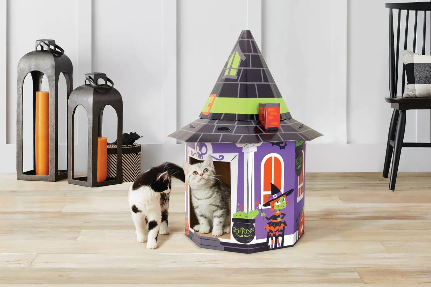 Target Is Selling Haunted House Cat Scratchers So They Can Get In On All  The Spooky Fun