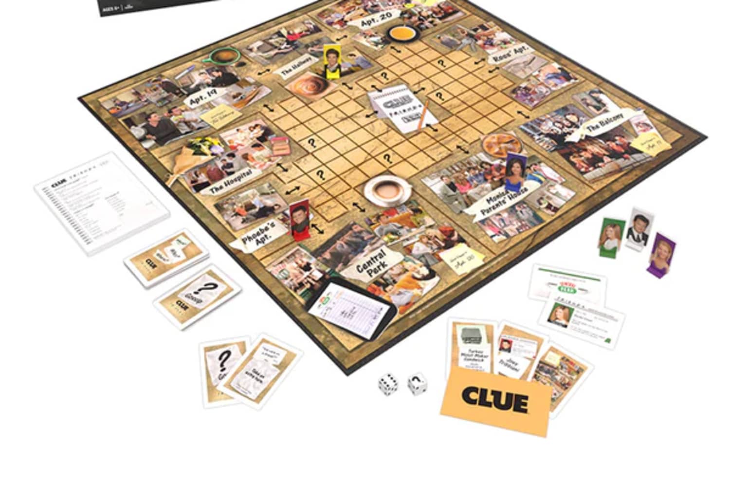 This CLUE Game Is Made Specifically for “Friends” Fans | Apartment Therapy