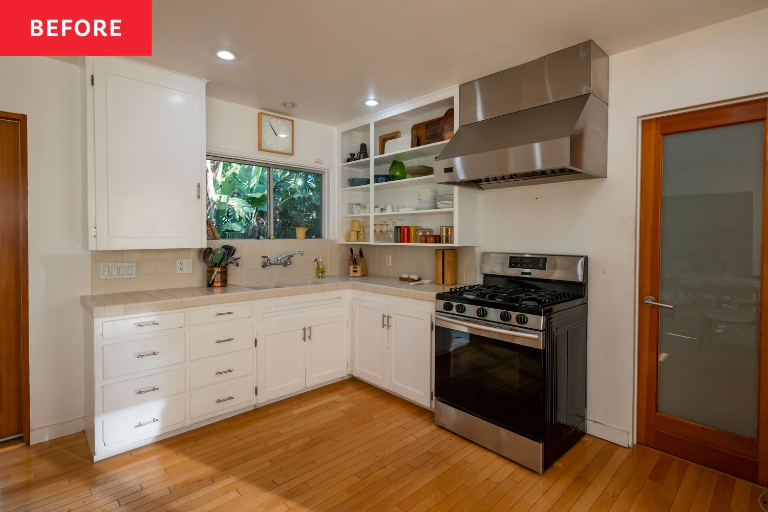 Before and After: On HGTV’s “Celebrity IOU,” Drew Barrymore Adds Warmth and Function to a Friend’s Kitchen
