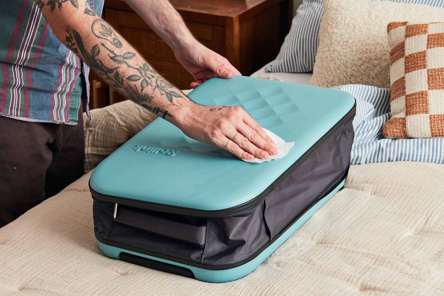 How to Clean a Suitcase (Exterior, Interior, Tags & Wheels) | Apartment  Therapy