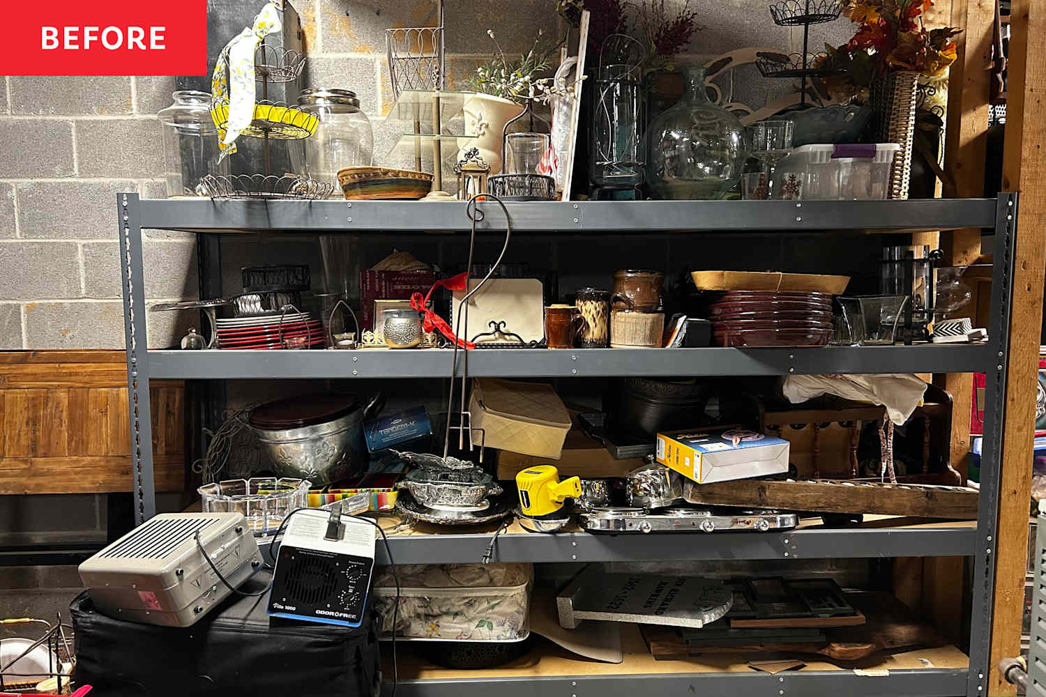 Decluttering Your Apartment: A Step-By-Step Storage Plan - Cluttered Industrial Apartment Decluttering