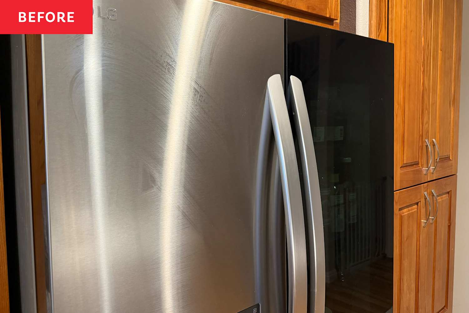I Transformed My Stainless Steel Fridge with This $4 Solution (It's Brilliant!)