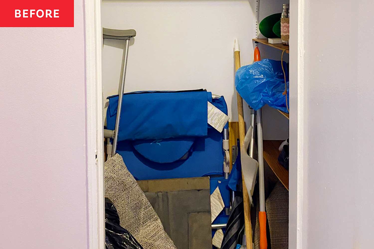 I Put This Storage Gem on My Closet Door, and It Created an Instant Pantry