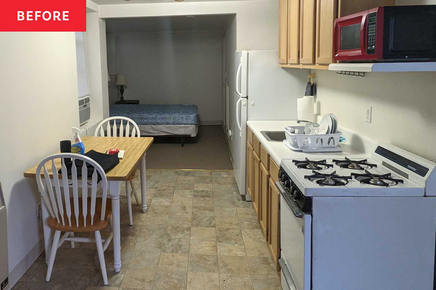 See How a Stager Transformed This Dark, Cramped Basement into a Bright, Airy One