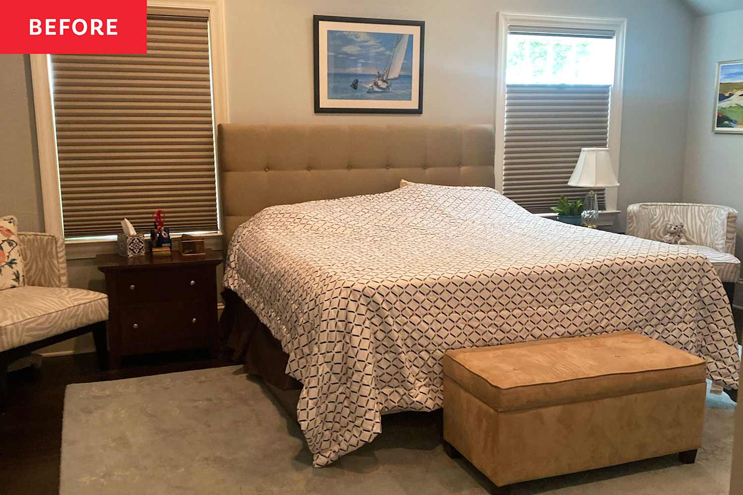 See How a Stager Transformed This "Dark," Cluttered Home into a Light, Spacious Place