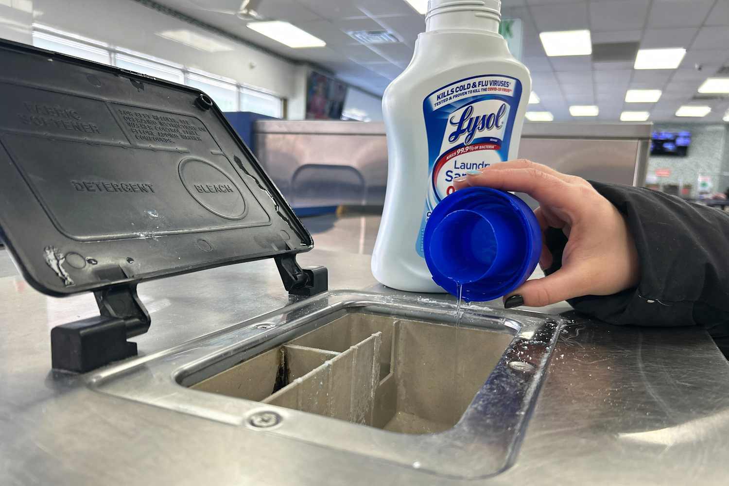 Lysol Laundry Sanitizer Is a Game-Changer for Cold and Flu Season
