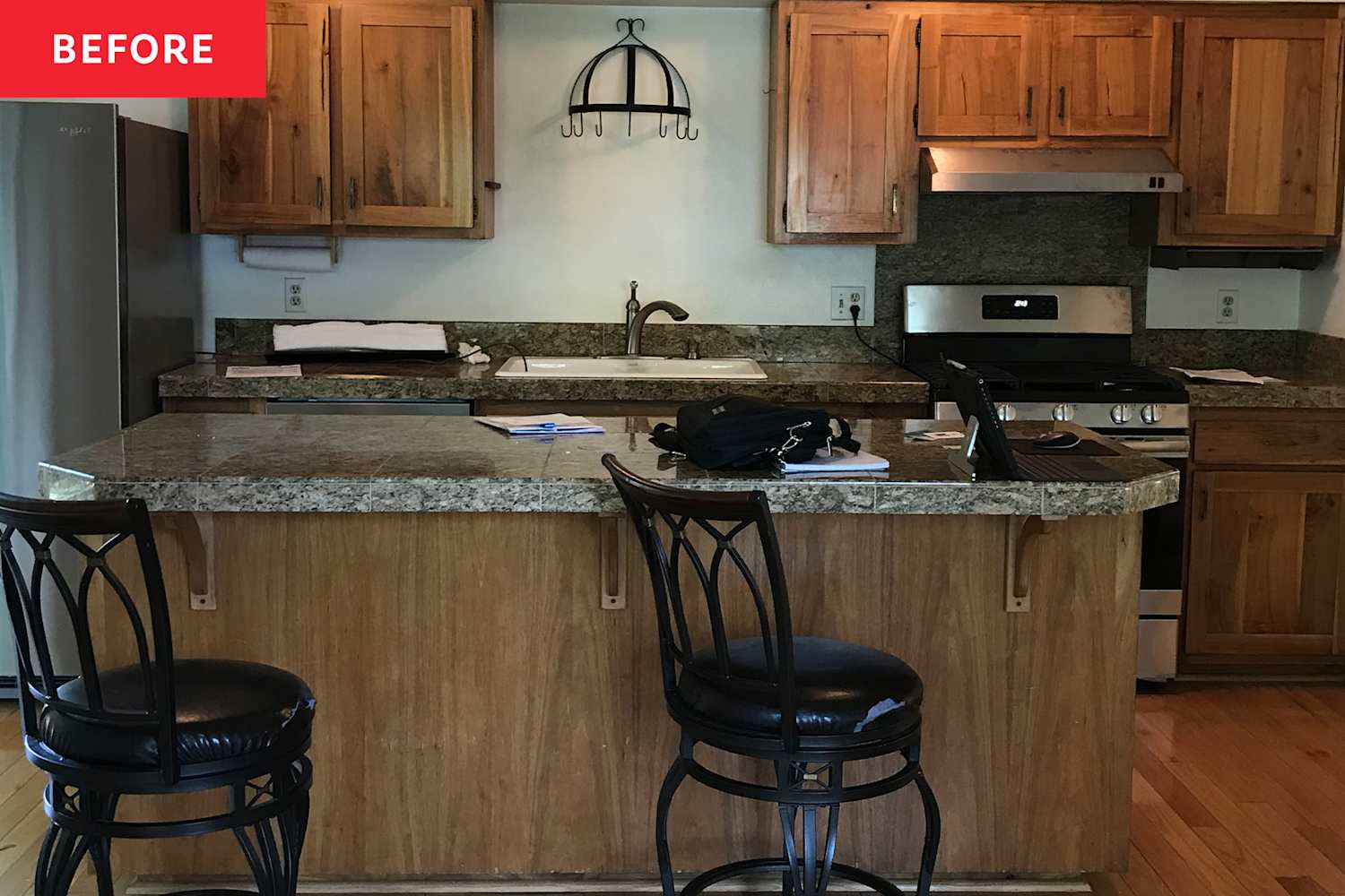 An Awkward and Dark Kitchen Is Now a Chef’s Dream Thanks to IKEA Cabinets
