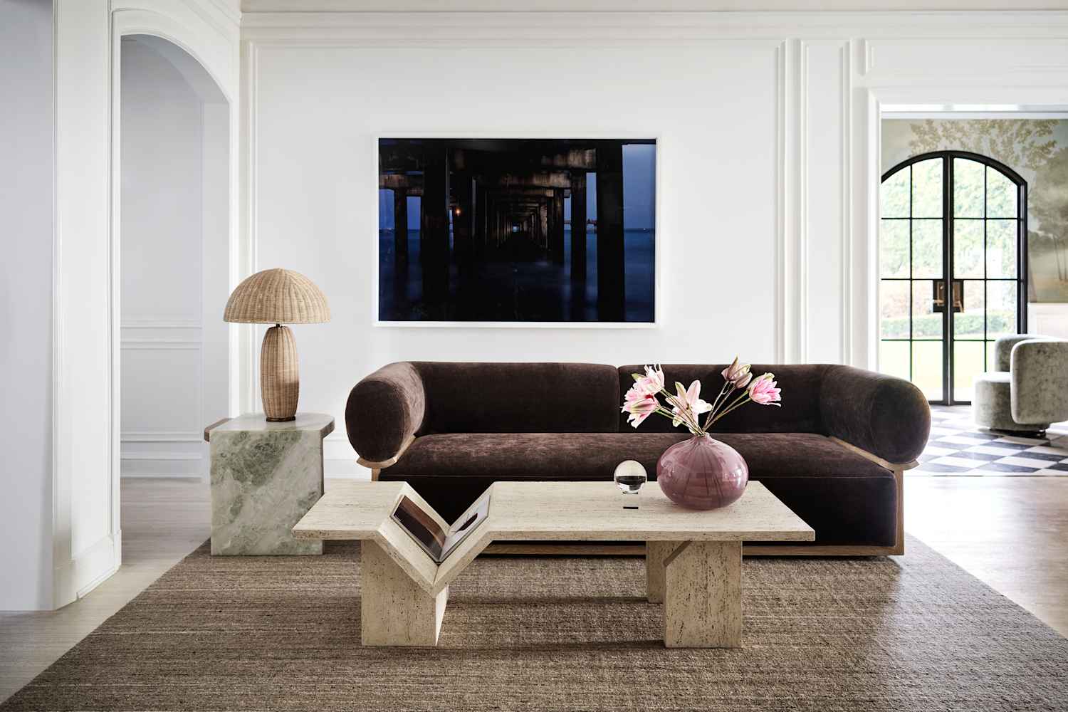 I Want Every Single Piece in Brigette Romanek's New Crate & Barrel Collab (Even the Bold Brown Sofa!)